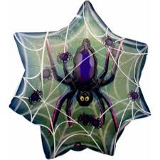  Transparent Spider W/ Web Frenzy 079235 in Hadiya